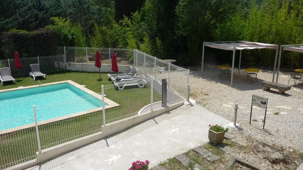 Hotel Restaurant Le Colombier Remoulins Dış mekan fotoğraf